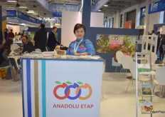 Aysel Oguz, export sales supervisor for Turkish companu Anadolu Etap.